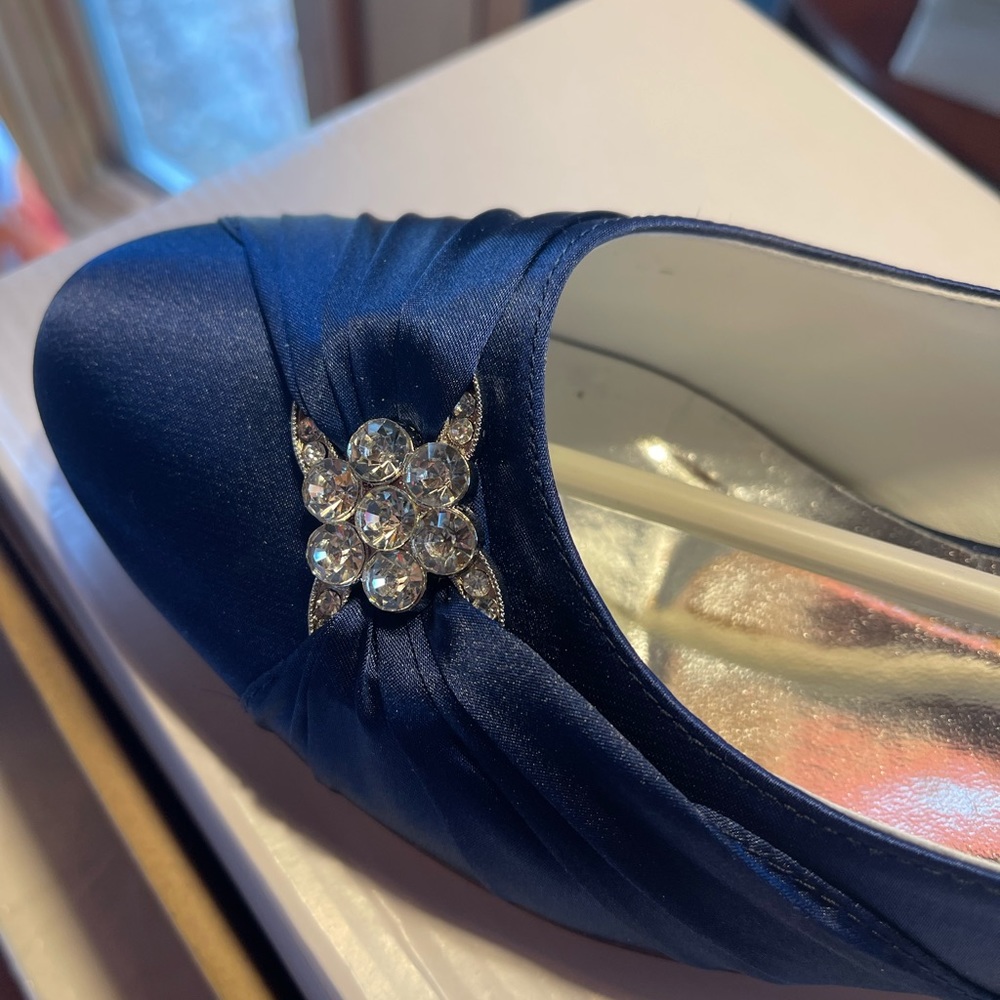 Park Elegance dress heel. Satin - Picture 4 of 6